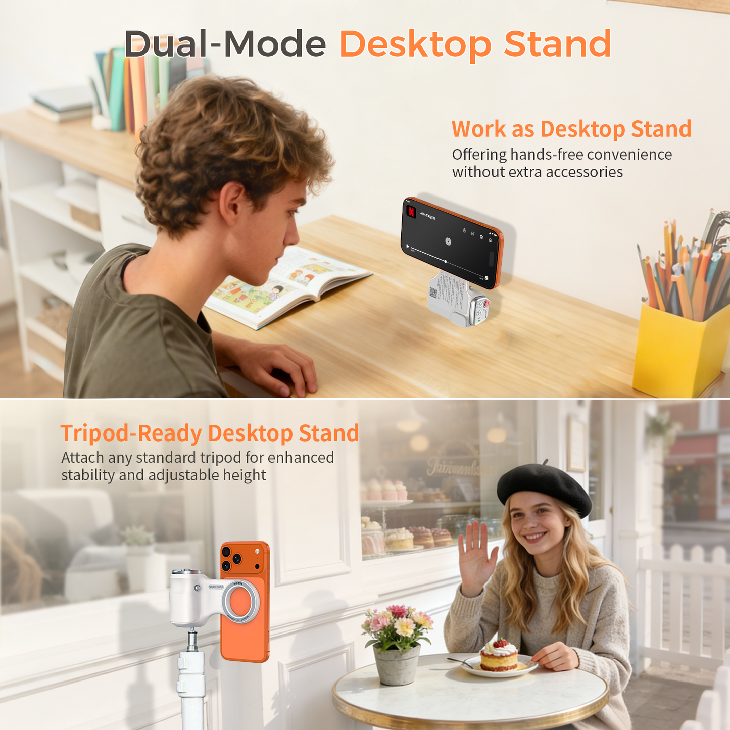 COMITOK iPhone Pro Max Camera Grip MOCA ARCO