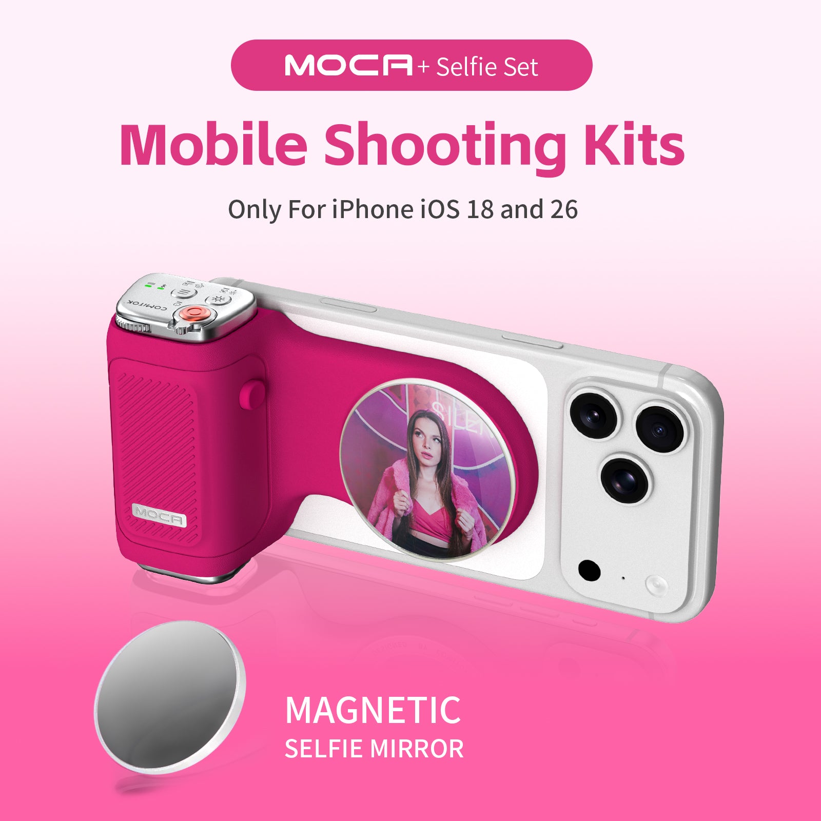 COMITOK MOCA ALL COLOR iPhone Camera Grip