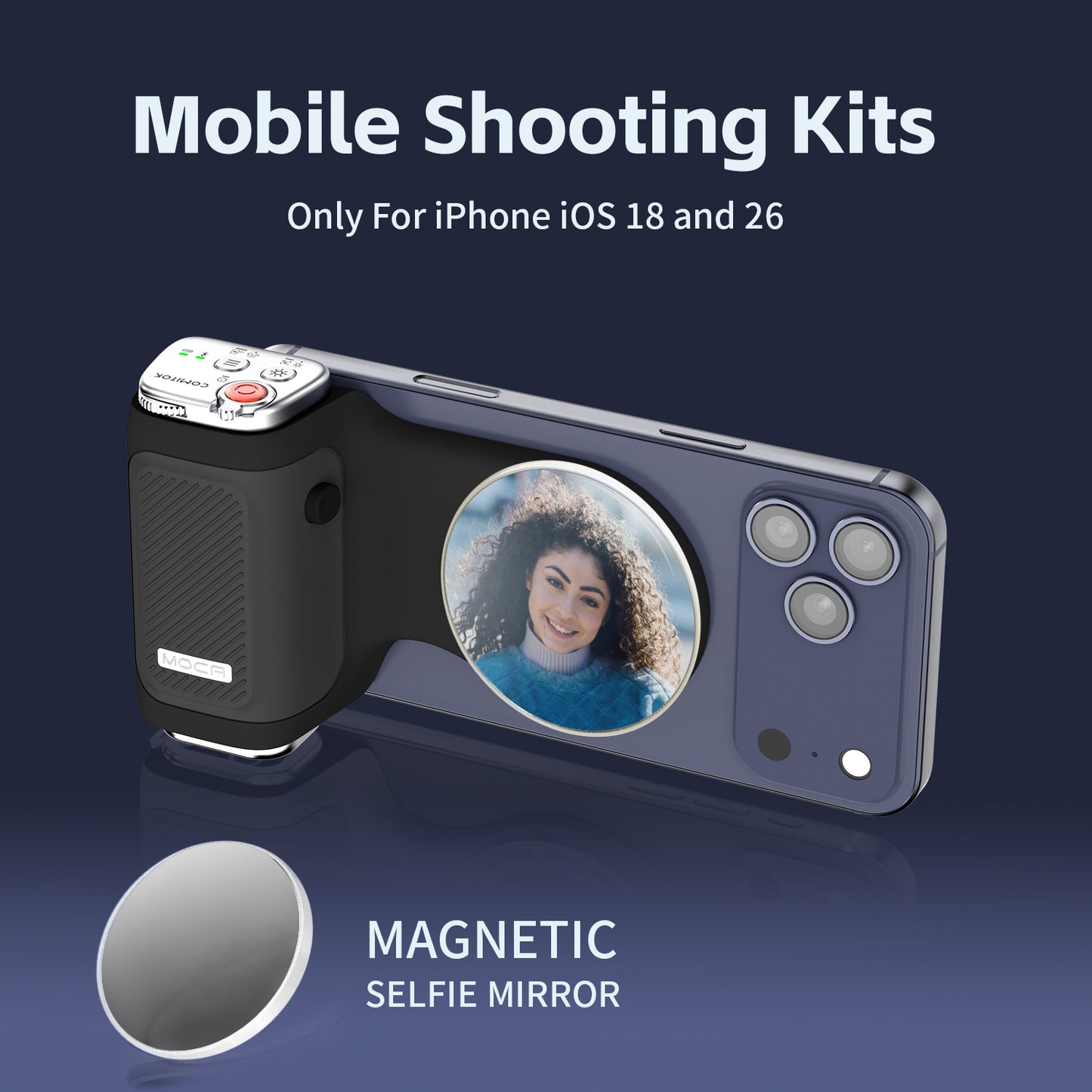 COMITOK MOCA ALL COLOR iPhone Camera Grip