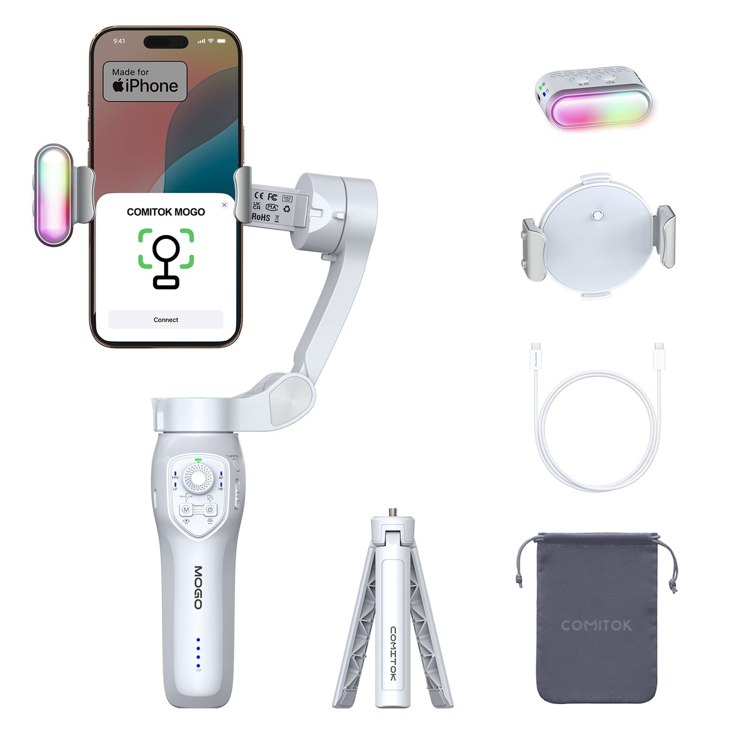 Magnetic Apple DockKit Auto Face Tracking Gimbal