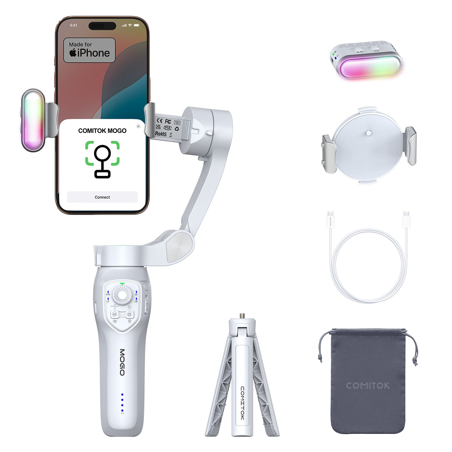 Magnetic Apple DockKit Auto Face Tracking Gimbal