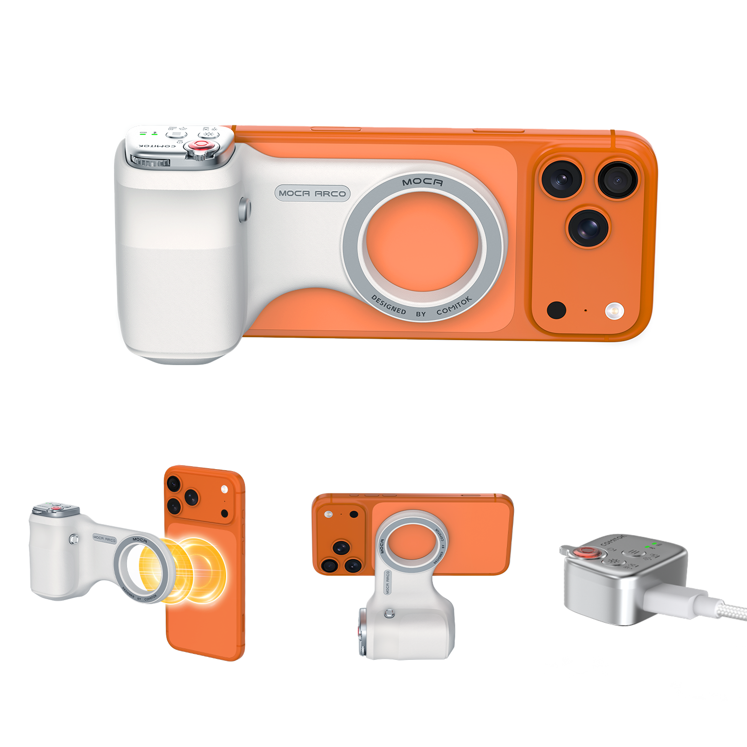 COMITOK iPhone Pro Max Camera Grip MOCA ARCO