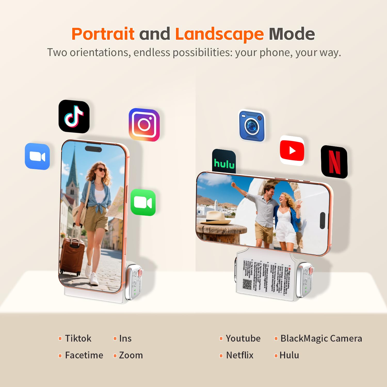 COMITOK MOCA ALL COLOR iPhone Camera Grip